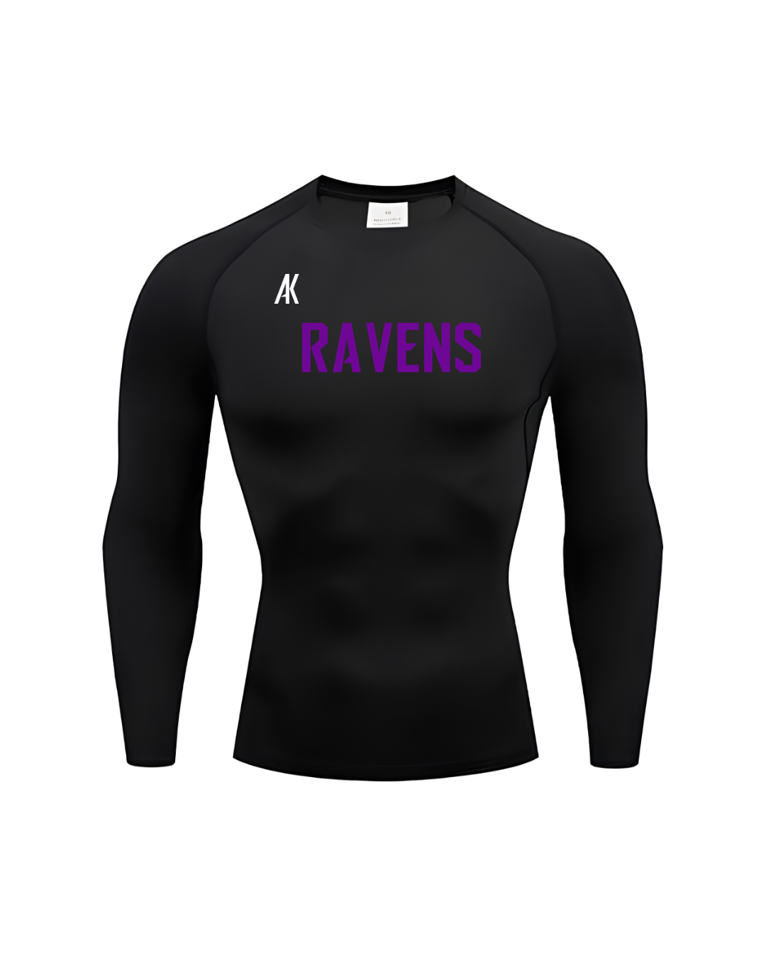 Bayside Ravens Long Sleeve Compression Shirt