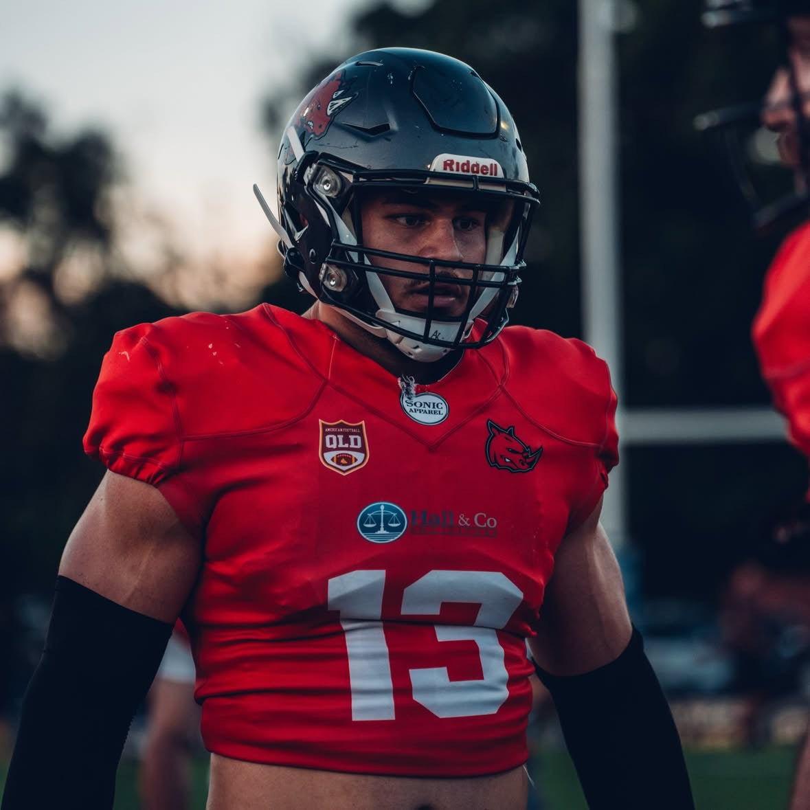 AK Hardcup Football Chinstrap