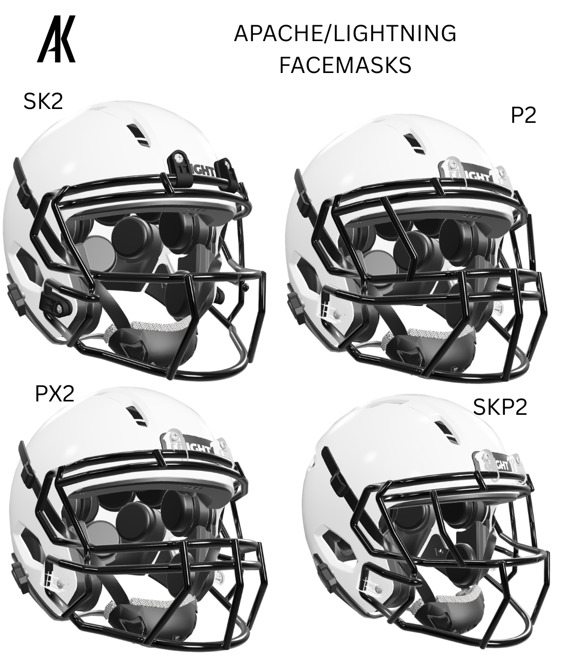 LIGHT Football Helmet