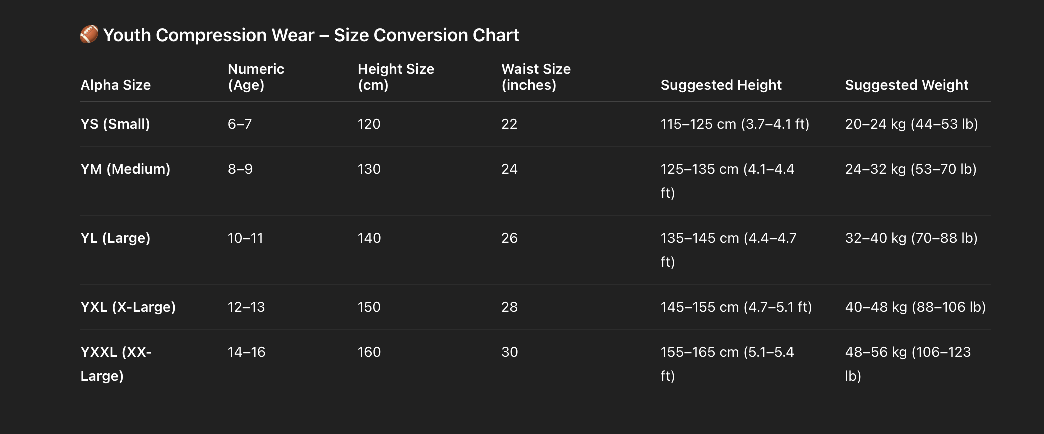 AK Youth Long-sleeve Compression Shirt