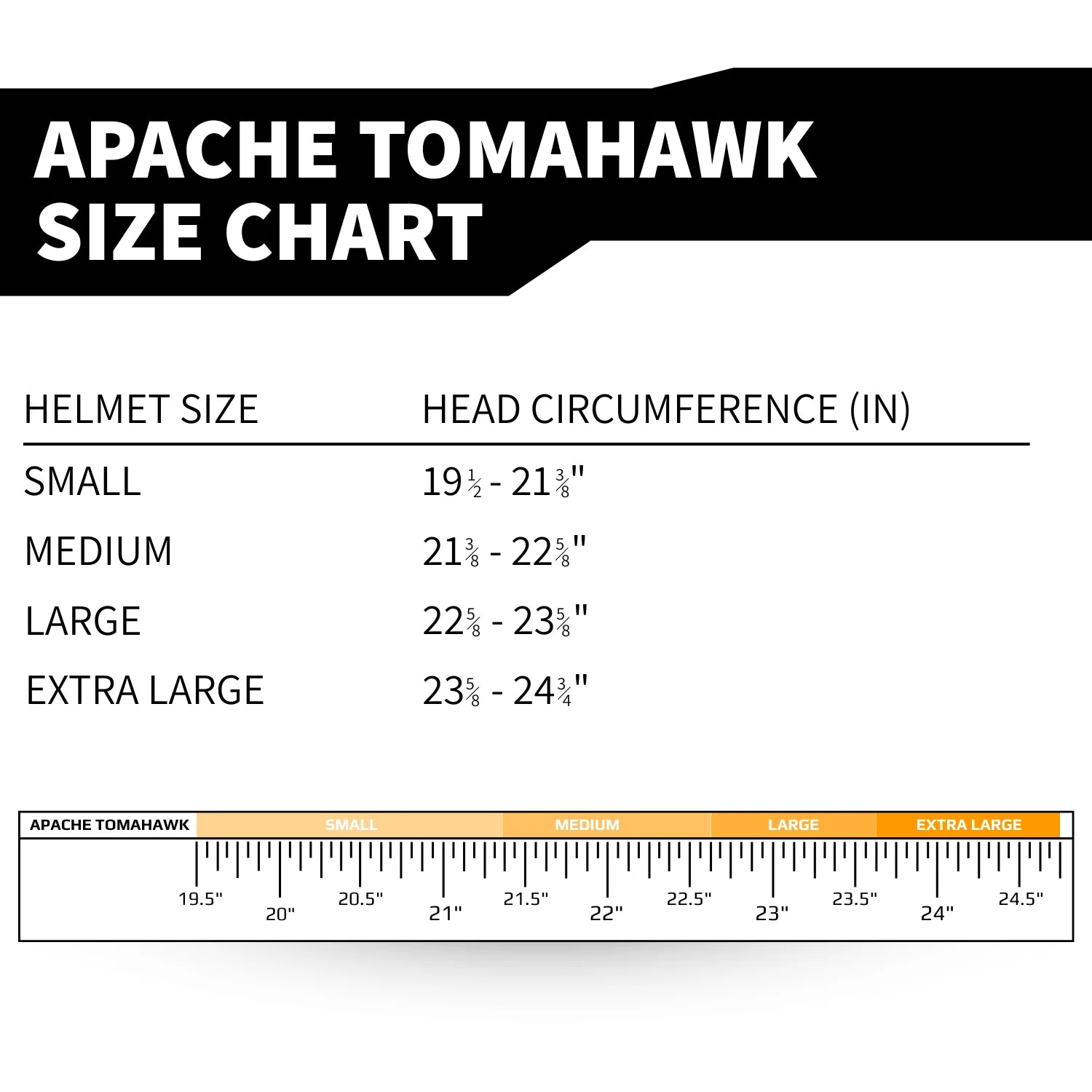 Apache Tomahawk (Adult/Varsity)