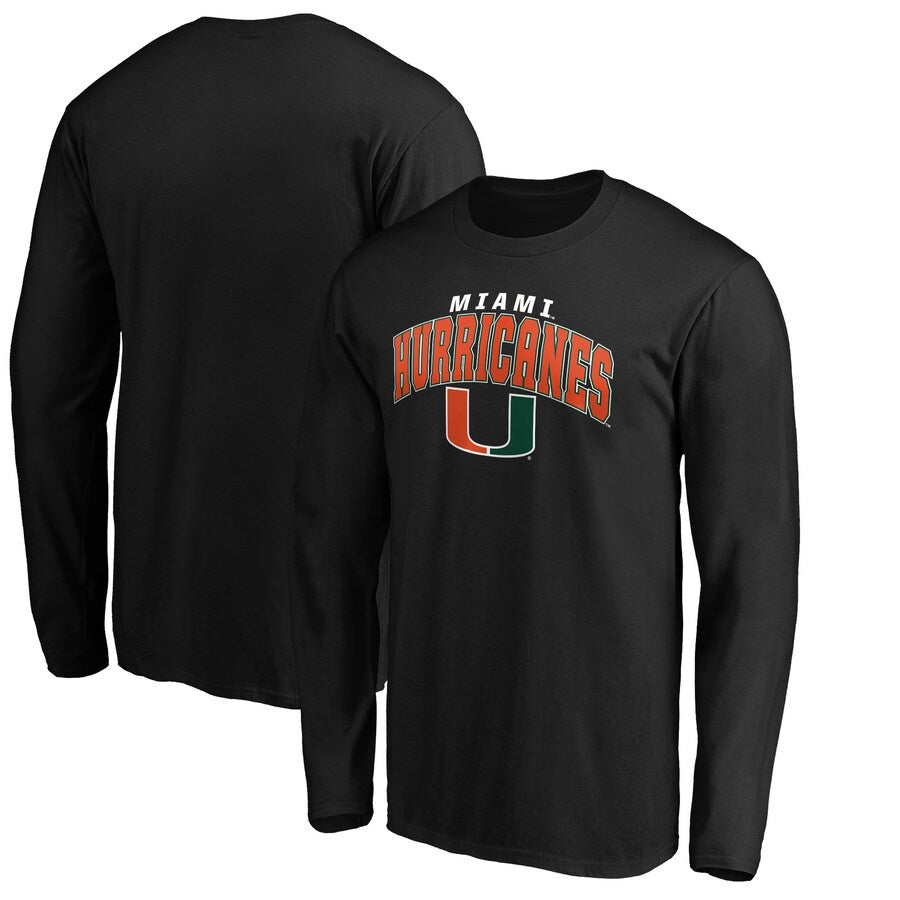 Miami Hurricanes Steady Long Sleeve T-Shirt (XL)