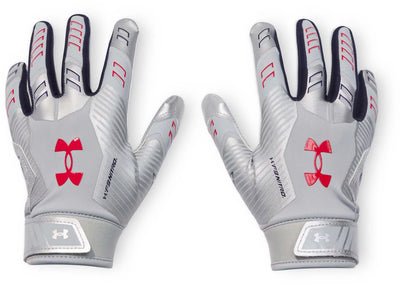 UA Youth F9 Nitro Football Gloves (Youth)