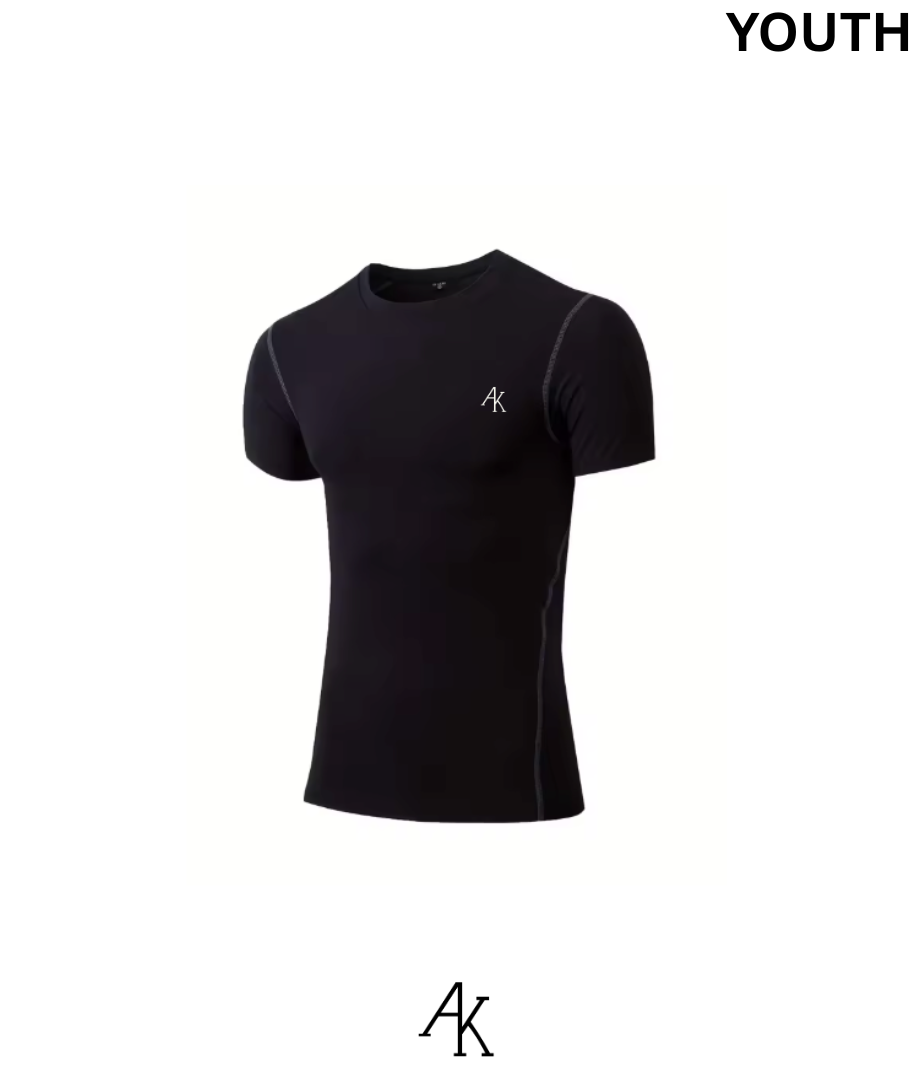 AK Youth Short Sleeve Compression Shirt