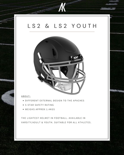 LIGHT Football Helmet