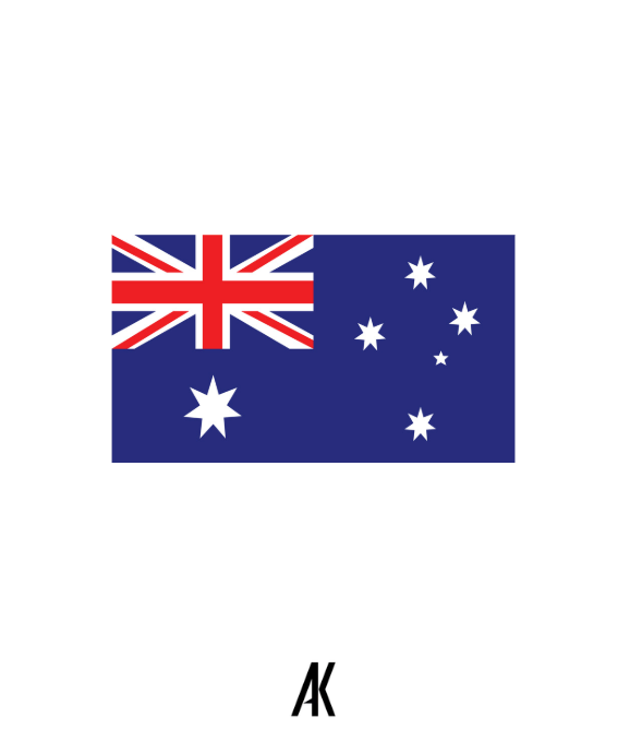 Australia Flag Decal