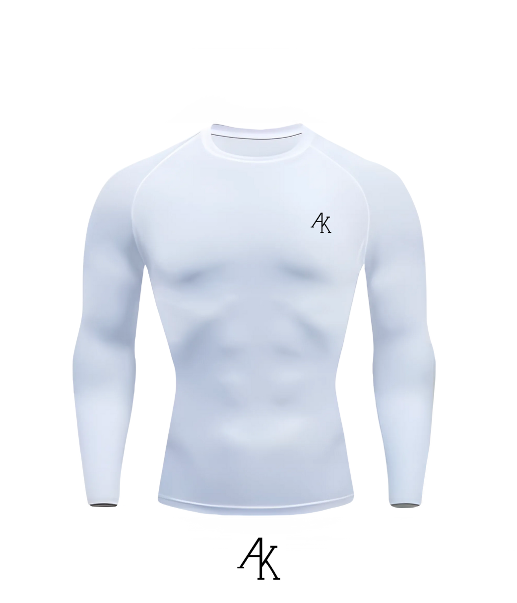 AK L/S Compression Shirt (Black or White)