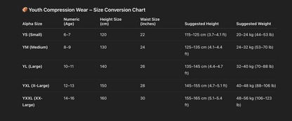 AK Youth Compression Pants