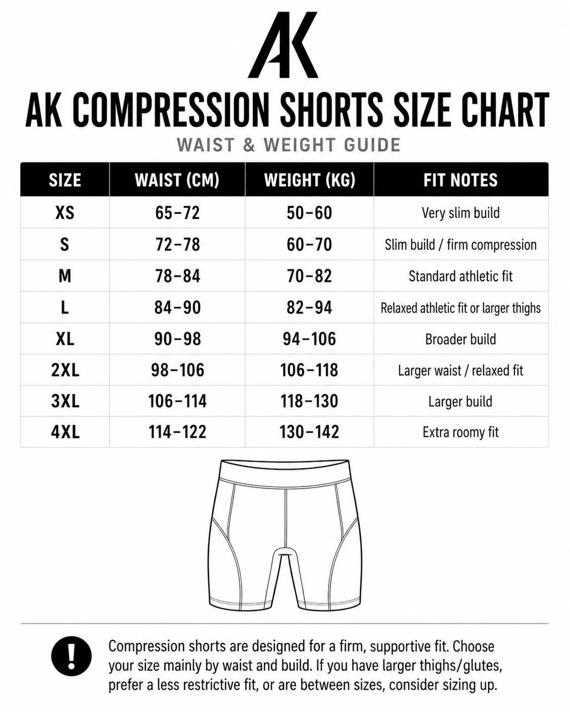 National Team Compression Shorts